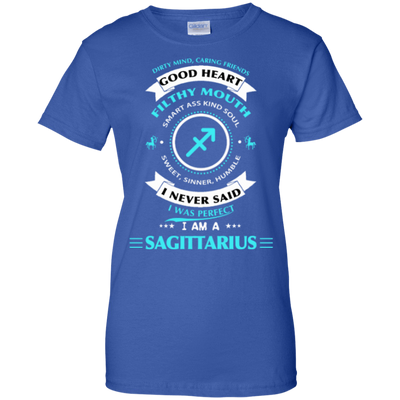 I'm A Sagittarius-T-Shirt & Hoodie-Women's T-Shirt-Royal