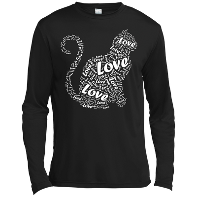 I Love Cats-T-Shirt & Hoodie-Long Sleeve T-Shirt-Black