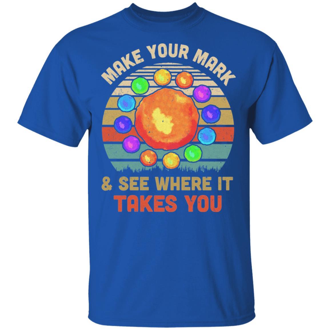 Vintage International Dot Day The Dot Make Your Mark-T-Shirt & Hoodie-Classic T-Shirt-Royal
