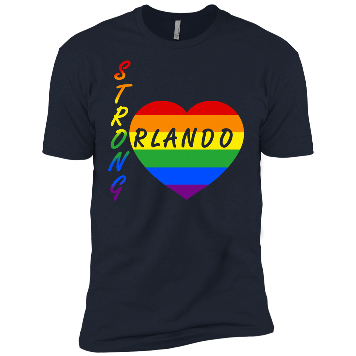 Strong Orlando-T-Shirt & Hoodie-Premium T-Shirt-Midnight Navy