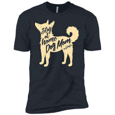 Stay At Home Dog Mom-T-Shirt & Hoodie-Premium T-Shirt-Indigo