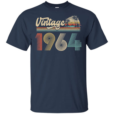 57th Birthday Gift Vintage 1964 Classic-T-Shirt & Hoodie-Classic T-Shirt-Navy