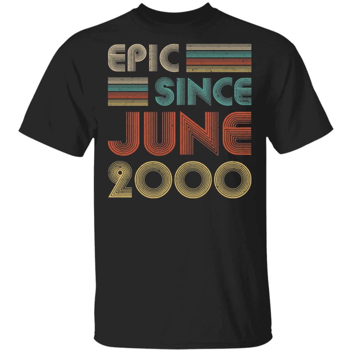 Epic Since June 2000 Vintage 22th Birthday Gifts