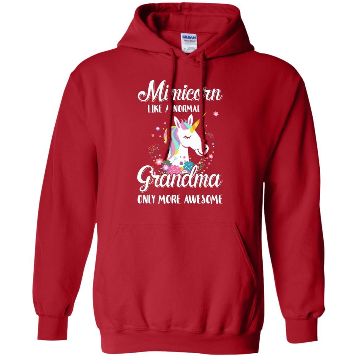 Mimicorn Like A Normal Mimi Only More Awesome-T-Shirt & Hoodie-Pullover Hoodie-Red