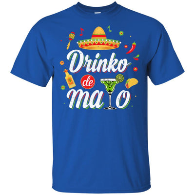 Funny Cinco De Mayo Drinko De Mayo-T-Shirt & Hoodie-Classic T-Shirt-Royal