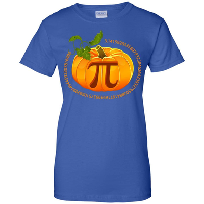 Funny Pi Pumpkin Pie Halloween-T-Shirt & Hoodie-Women's T-Shirt-Royal