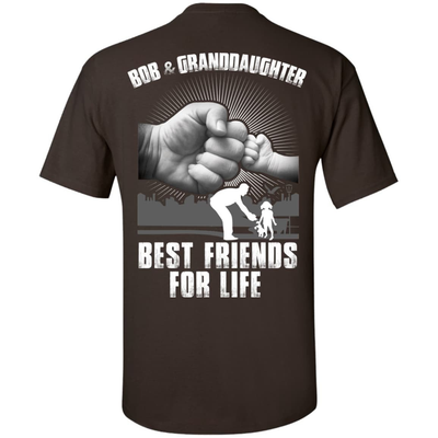 Bob And Granddaughter Best Friends For Life-T-Shirt & Hoodie-Classic T-Shirt-Dark Chocolate