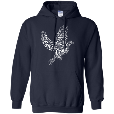 I Love Birds-T-Shirt & Hoodie-Pullover Hoodie-Navy