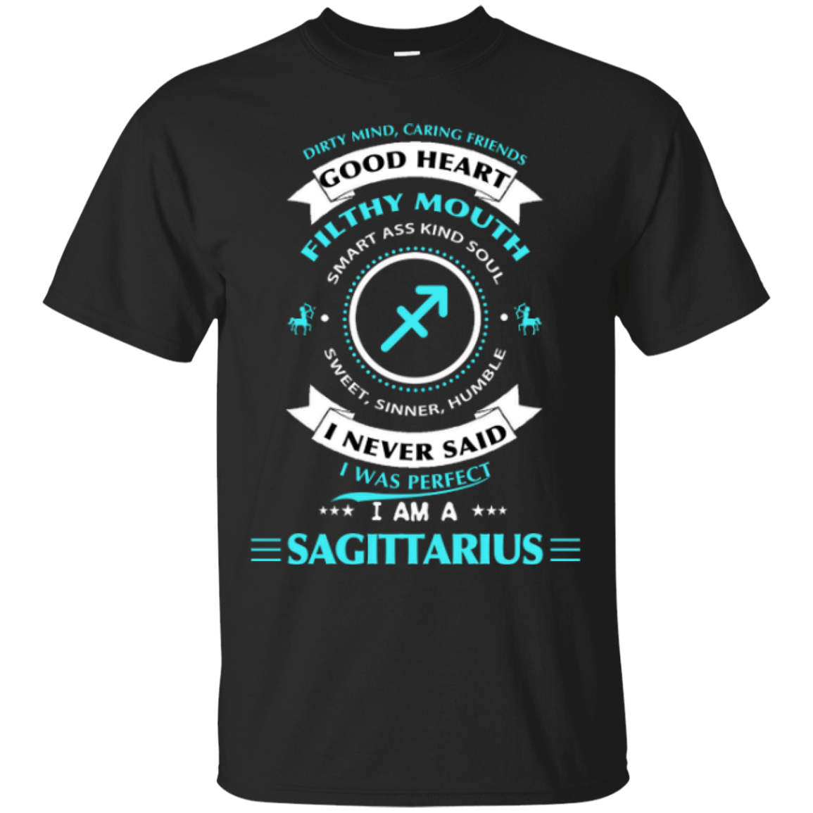 I'm A Sagittarius-T-Shirt & Hoodie-Classic T-Shirt-Black