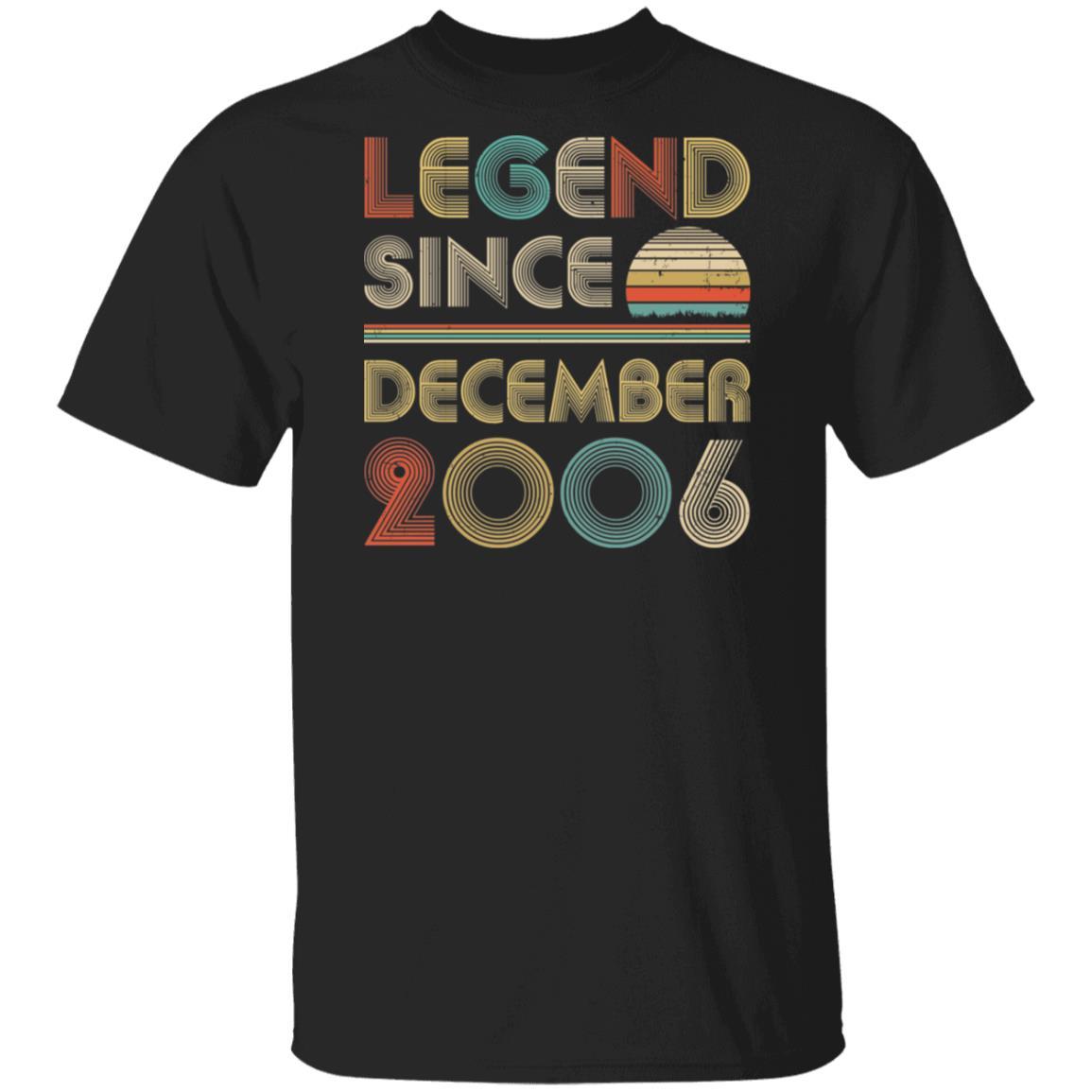 Legend Since December 2006 Vintage 16th Birthday Gifts