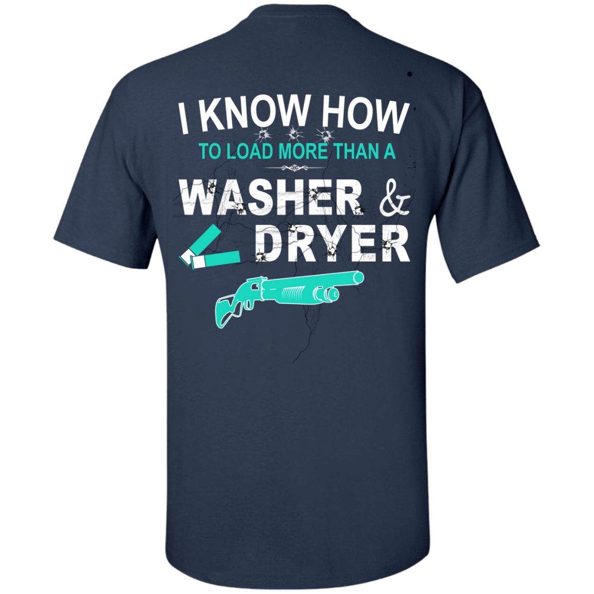More Than A Washer and Dryer-T-Shirt & Hoodie-Classic T-Shirt-Navy