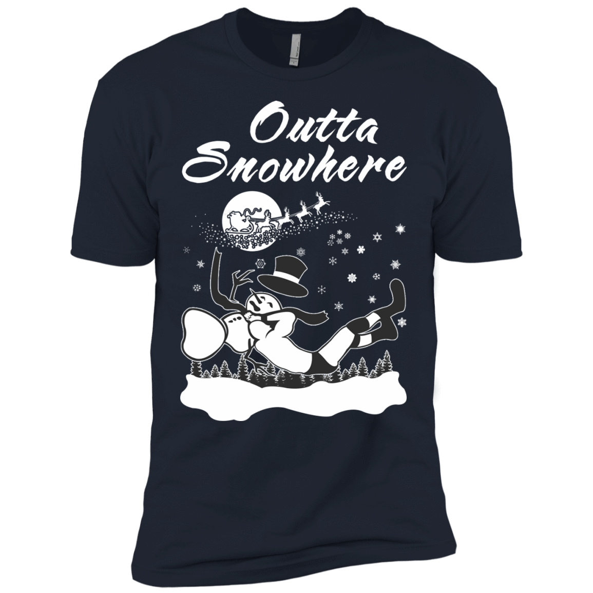 Outta Snowhere-T-Shirt & Hoodie-Premium T-Shirt-Midnight Navy