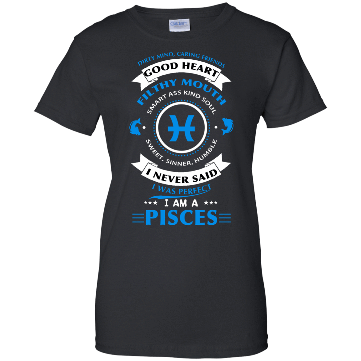 I'm A Pisces-T-Shirt & Hoodie-Women's T-Shirt-Black