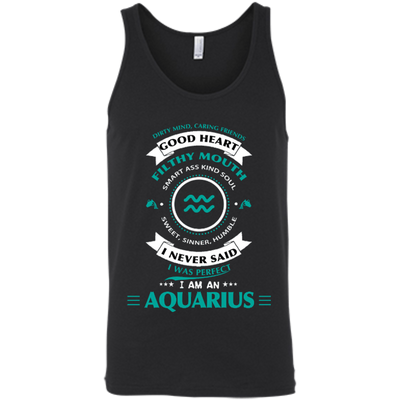 I'm An Aquarius-T-Shirt & Hoodie-Unisex Tank-Black