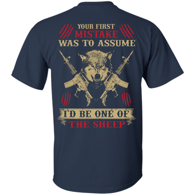 Your First Mistake Was To Assume-T-Shirt & Hoodie-Classic T-Shirt-Navy