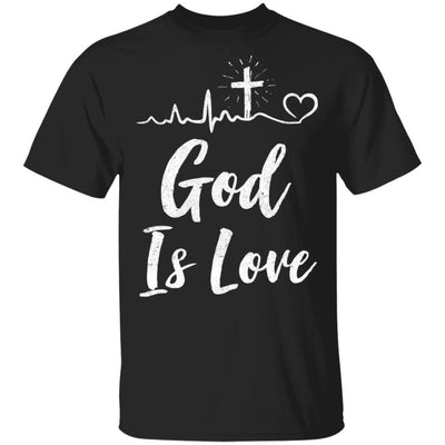 God Is Love Christian Gifts Women-T-Shirt & Tank Top-Classic T-Shirt-Black
