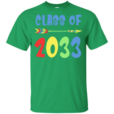 Class Of 2033 Grow With Me Pre-K First Day Of School Youth-Youth Shirt-Youth T-Shirt-Irish Green