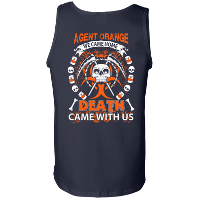 Vietnam Veteran Agent Orange We Came Home-T-Shirt & Hoodie-Unisex Tank-Navy