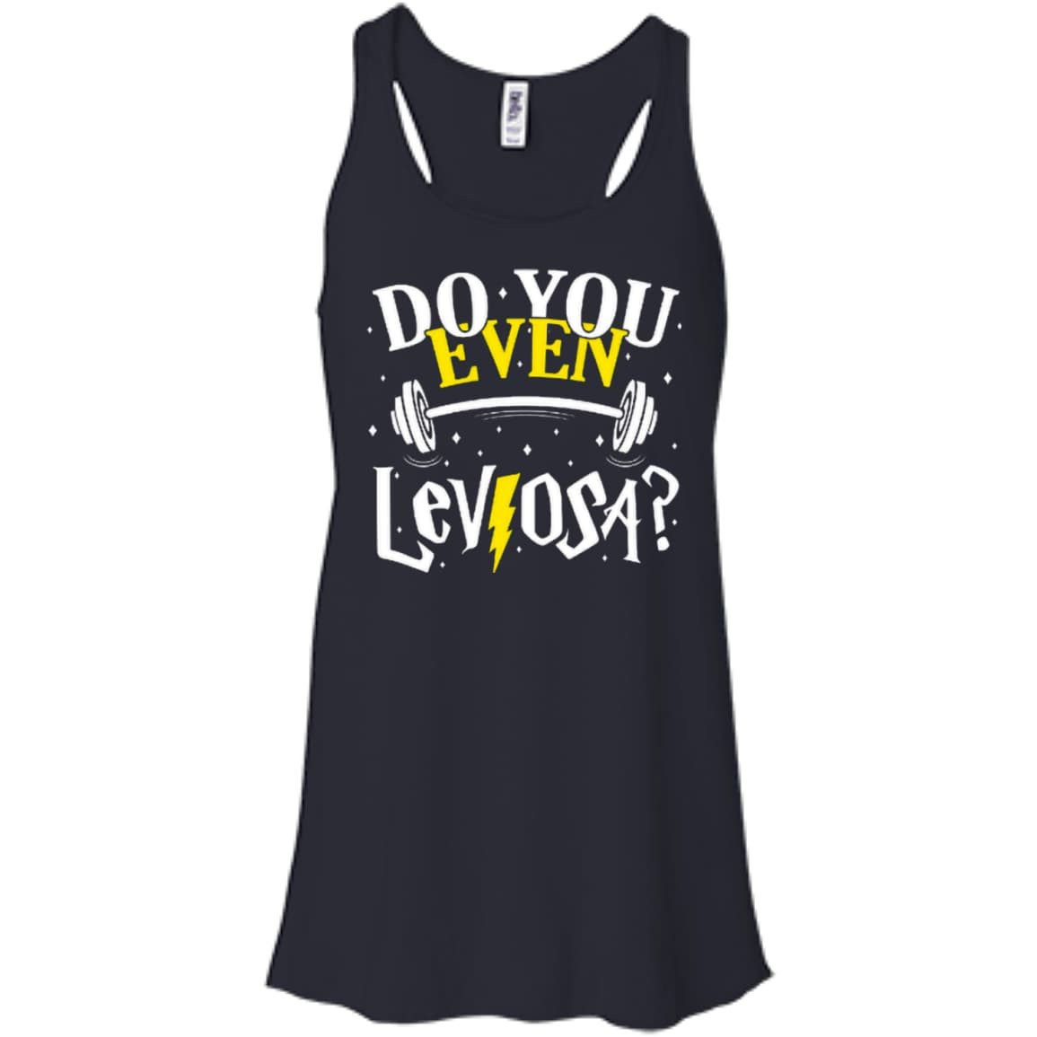 Do You Even Leviosa-T-Shirt & Hoodie-Women's Flowy Racerback Tank-Midnight