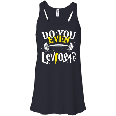 Do You Even Leviosa-T-Shirt & Hoodie-Women's Flowy Racerback Tank-Midnight