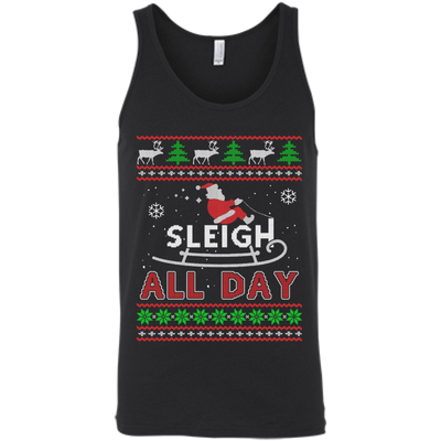 Sleigh All Day-T-Shirt & Hoodie-Unisex Tank-Black