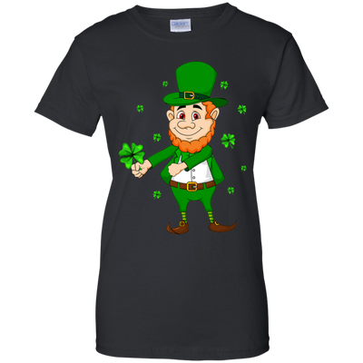 Floss Dance Leprechaun St Patricks Day Flossing-T-Shirt & Hoodie-Women's T-Shirt-Black