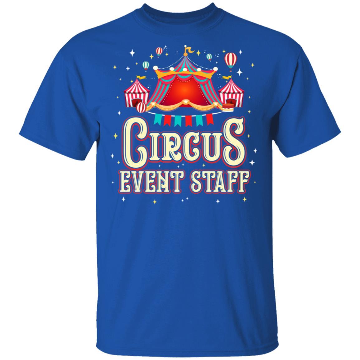 Circus Event Staff Circus Party Carnival Distressed-T-Shirt & Hoodie-Classic T-Shirt-Royal
