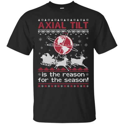 Axial Tilt Is The Reason For The Season Sweater-T-Shirt & Hoodie-Classic T-Shirt-Black
