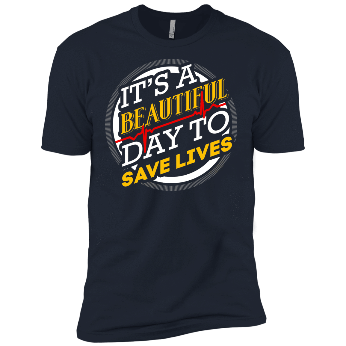 Its A Beautiful Day-T-Shirt & Hoodie-Premium T-Shirt-Midnight Navy