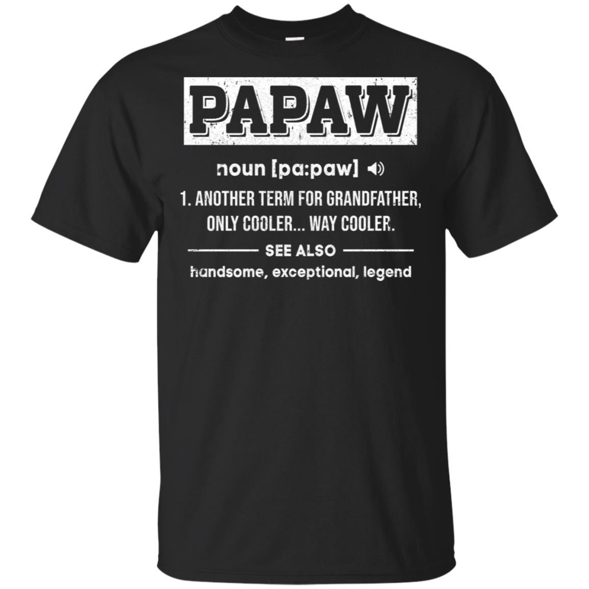 PaPaw Gifts Grandpa Definition Fathers Day