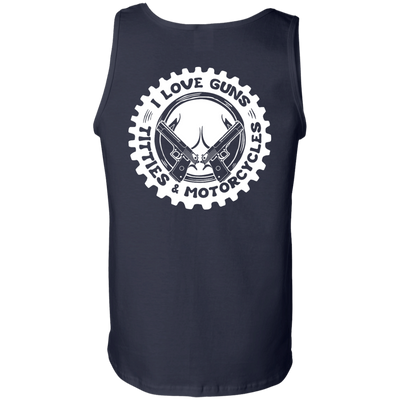 I Love Guns Titties Motorcycles-T-Shirt & Hoodie-