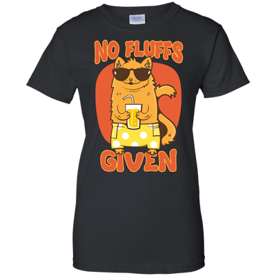 No Fluffs Given-T-Shirt & Hoodie-Women's T-Shirt-Black