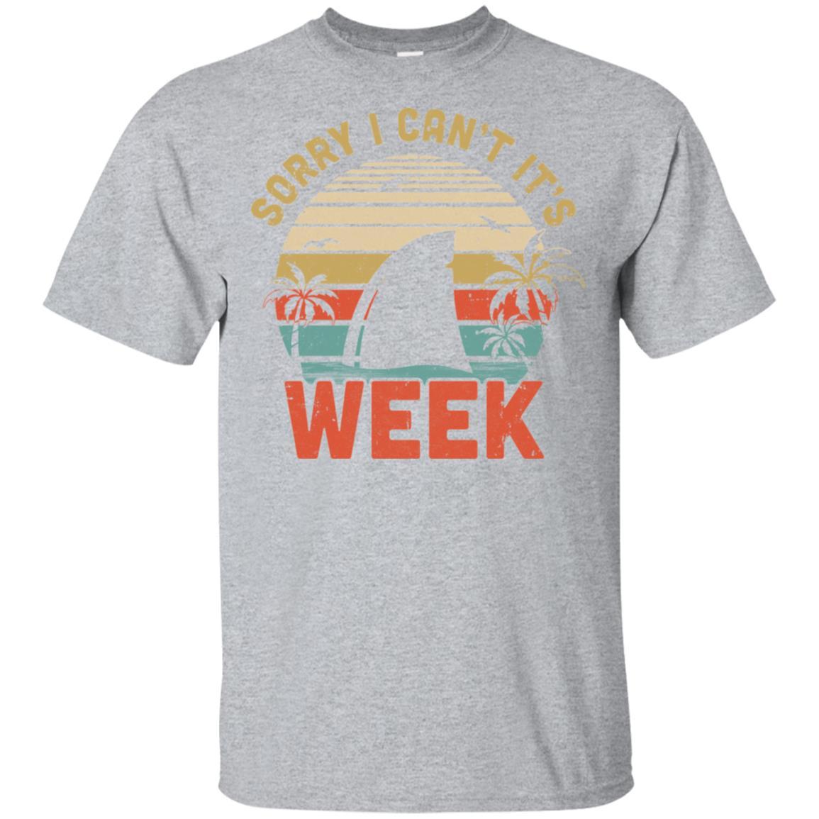 Vintage Sorry I Can't For Shark Lover-T-Shirt & Hoodie-Classic T-Shirt-Sport Grey