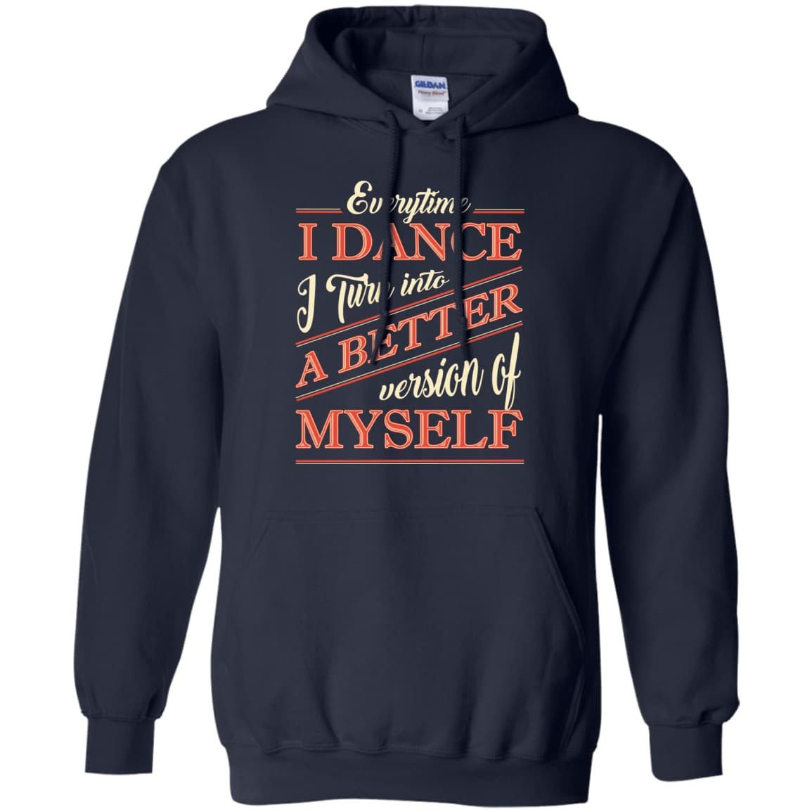 A Better Version Of Myself-T-Shirt & Hoodie-Pullover Hoodie-Navy