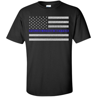 Police Lives Matter Support-T-Shirt & Hoodie-Classic T-Shirt-Black