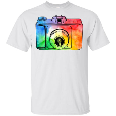 Awesome Camera Of Photographer Photography Colourful-T-Shirt & Hoodie-Classic T-Shirt-White