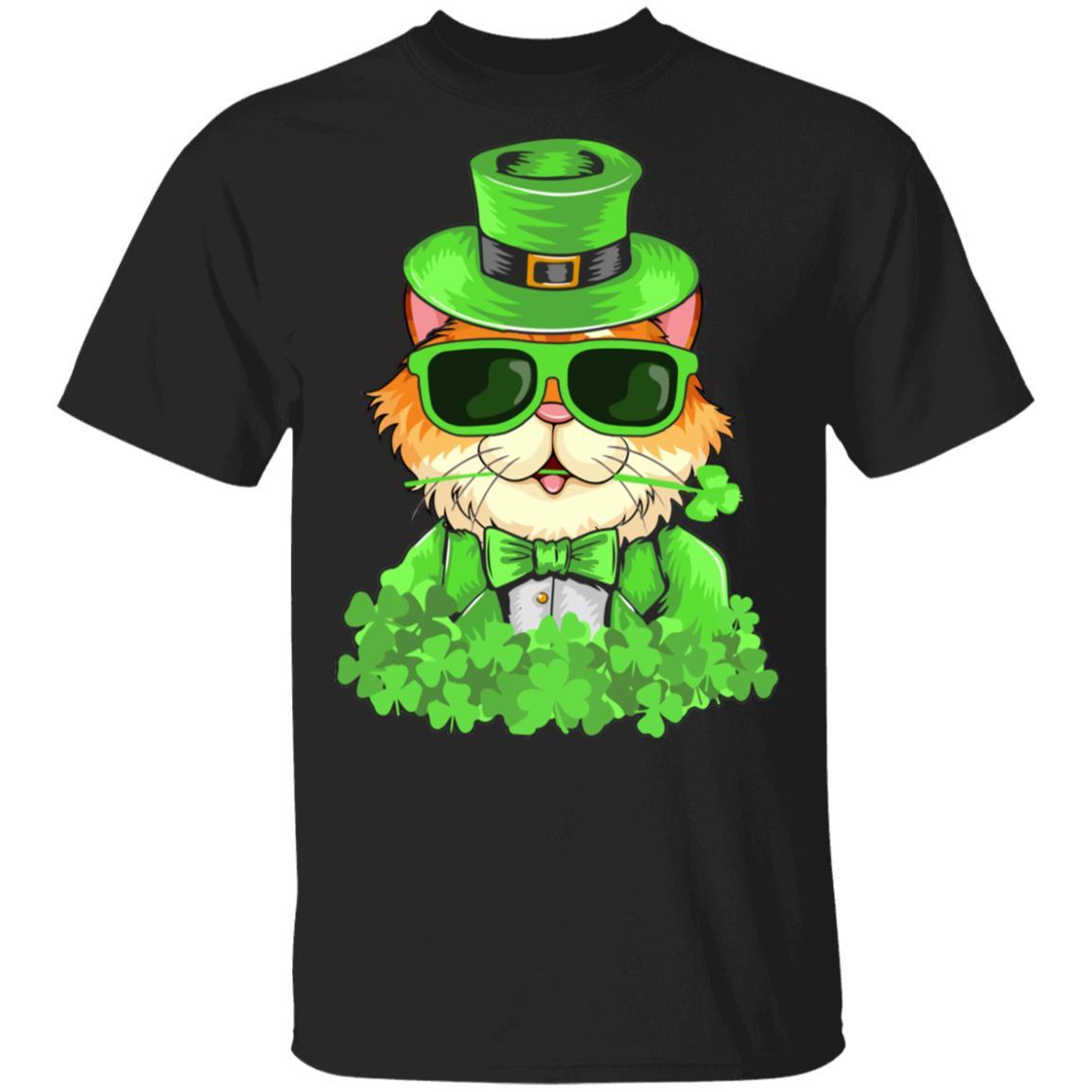 Lepurrchaun St. Patrick's Day Cat Leprechaun Paddy Day