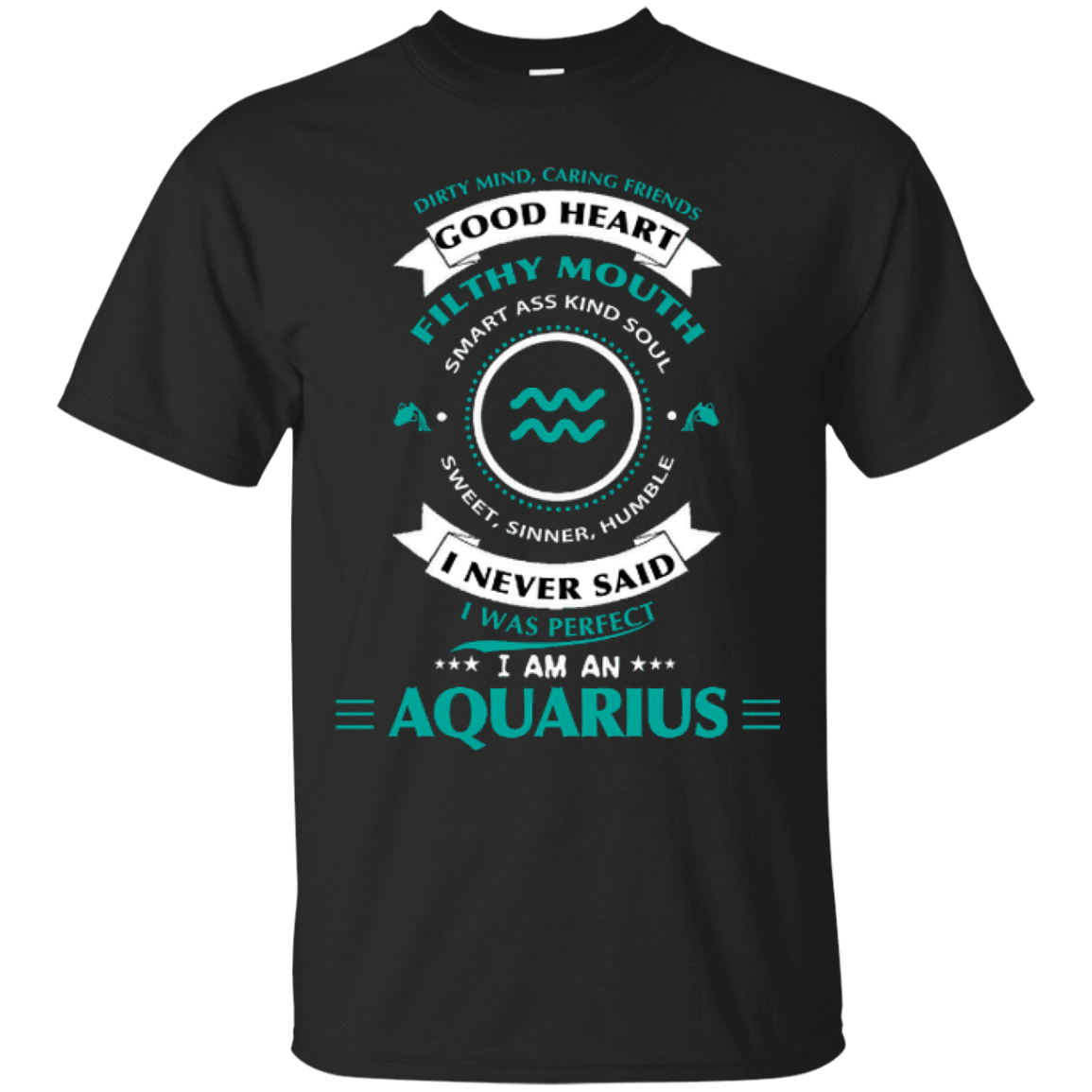 I'm An Aquarius-T-Shirt & Hoodie-Classic T-Shirt-Black