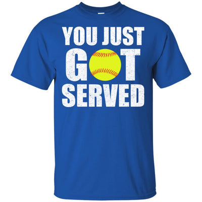 You Just Got Served Gifts For Softball Lovers-T-Shirt & Hoodie-Classic T-Shirt-Royal