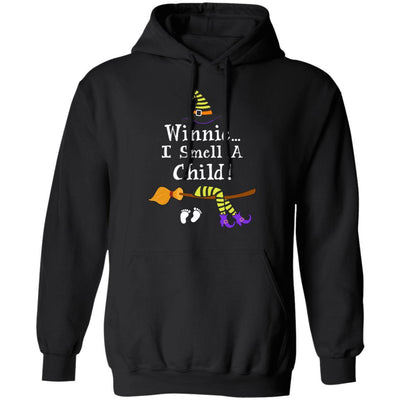 I Smell A Child Pregnancy Halloween Costumes For Women-T-Shirt & Tank Top-Pullover Hoodie-Black