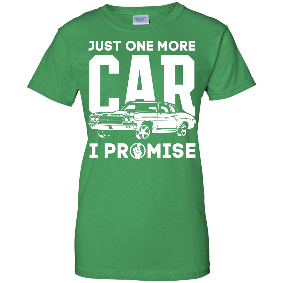 Just One More Car I Promise-T-Shirt & Hoodie-Women's T-Shirt-Irish Green