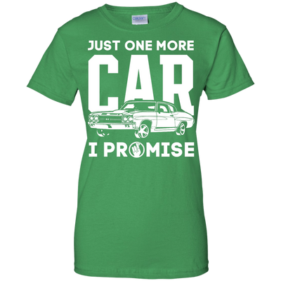 Just One More Car I Promise-T-Shirt & Hoodie-Women's T-Shirt-Irish Green