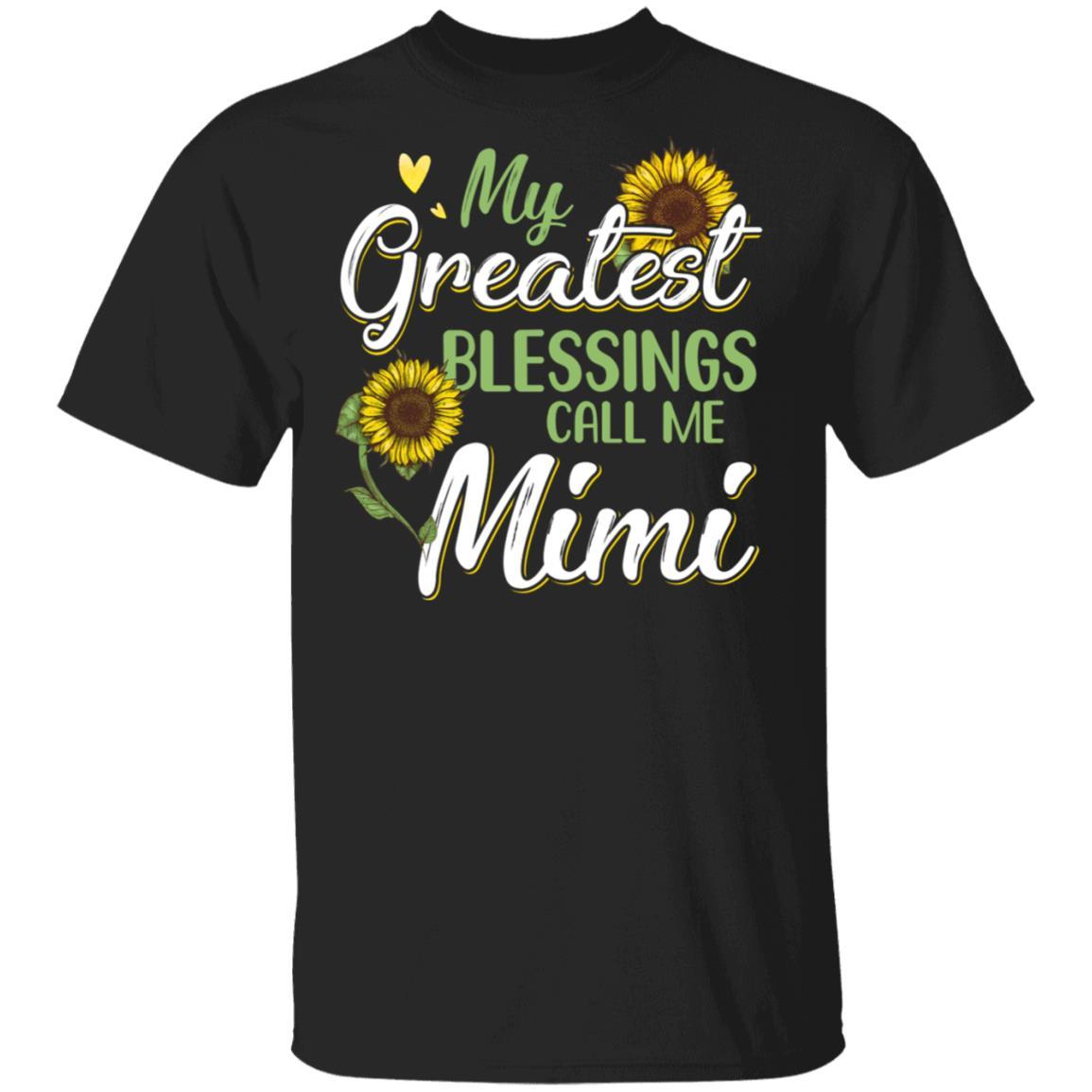 My Greatest Blessings Call Me Mimi Sunflower Gifts