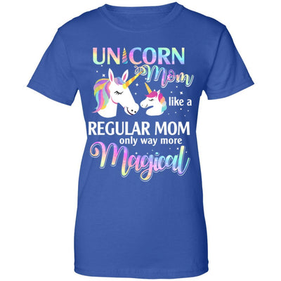 Mamacorn Unicorn Mom Like A Regular Mom Magical-T-Shirt & Hoodie-Women's T-Shirt-Royal