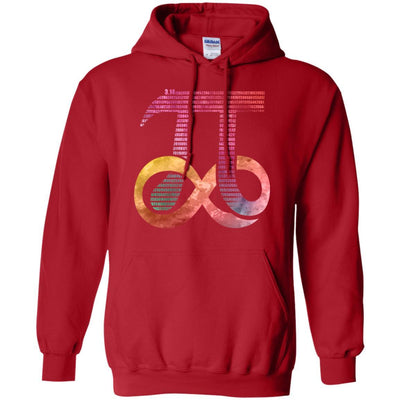 Funny Pi Number 3.141 Math Teacher Student Gift-T-Shirt & Hoodie-Pullover Hoodie-Red