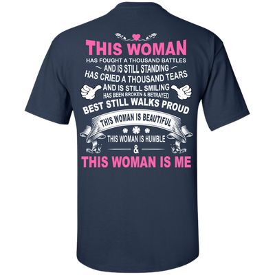 This Woman Is Me-T-Shirt & Hoodie-Classic T-Shirt-Navy