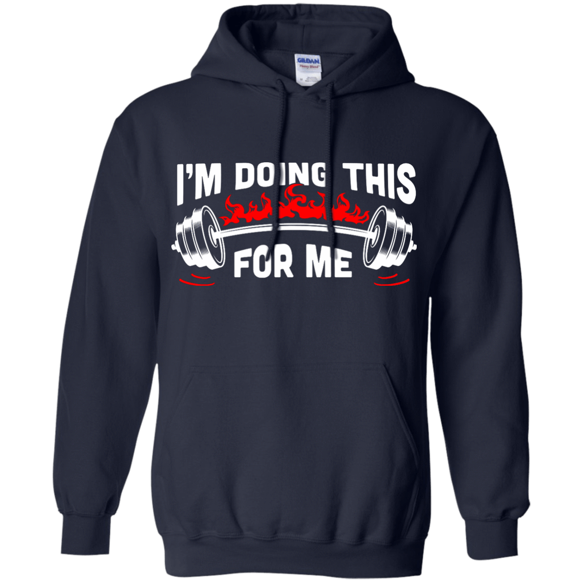 I'm Doing This For Me-T-Shirt & Hoodie-Pullover Hoodie-Navy