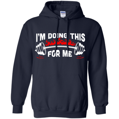 I'm Doing This For Me-T-Shirt & Hoodie-Pullover Hoodie-Navy