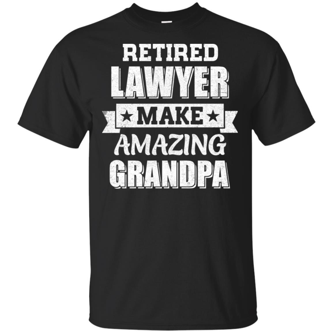 Funny Retired Lawyer Make Amazing Grandpa Gifts-T-Shirt & Hoodie-Classic T-Shirt-Black