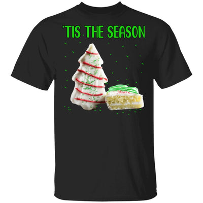 Tis The Season Christmas Tree Cakes Funny Xmas Gift-T-Shirt & Sweatshirt-Classic T-Shirt-Black